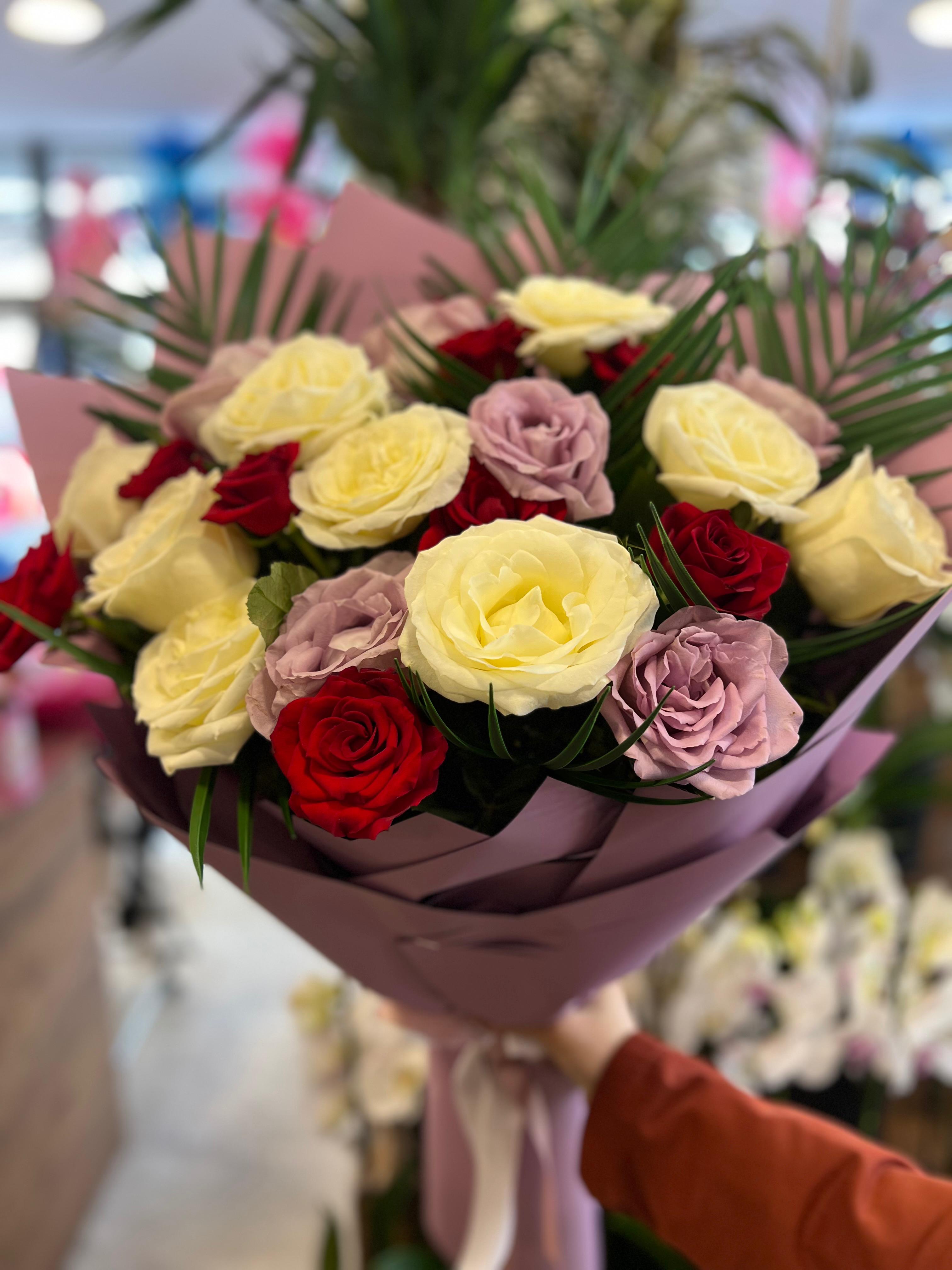 Canlı Renkli Güller