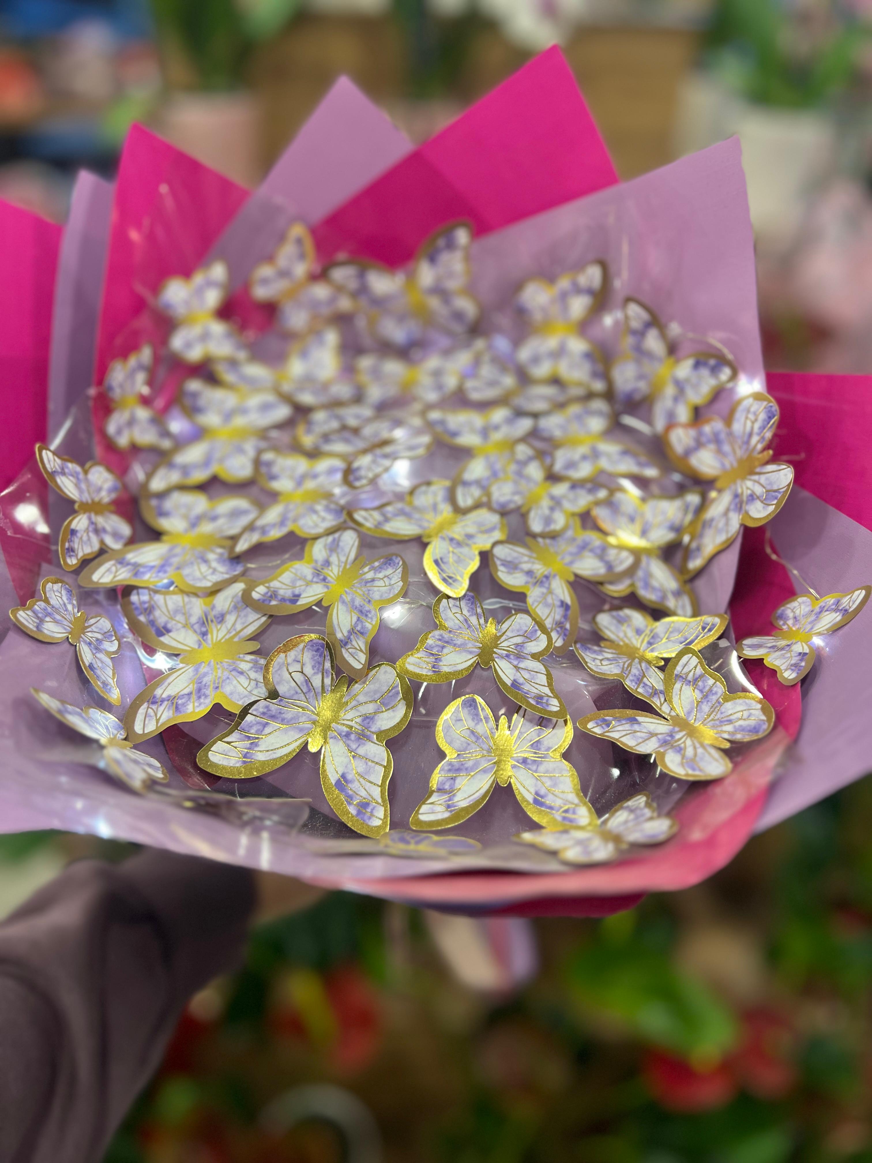 Ledli Kelebek Buketi