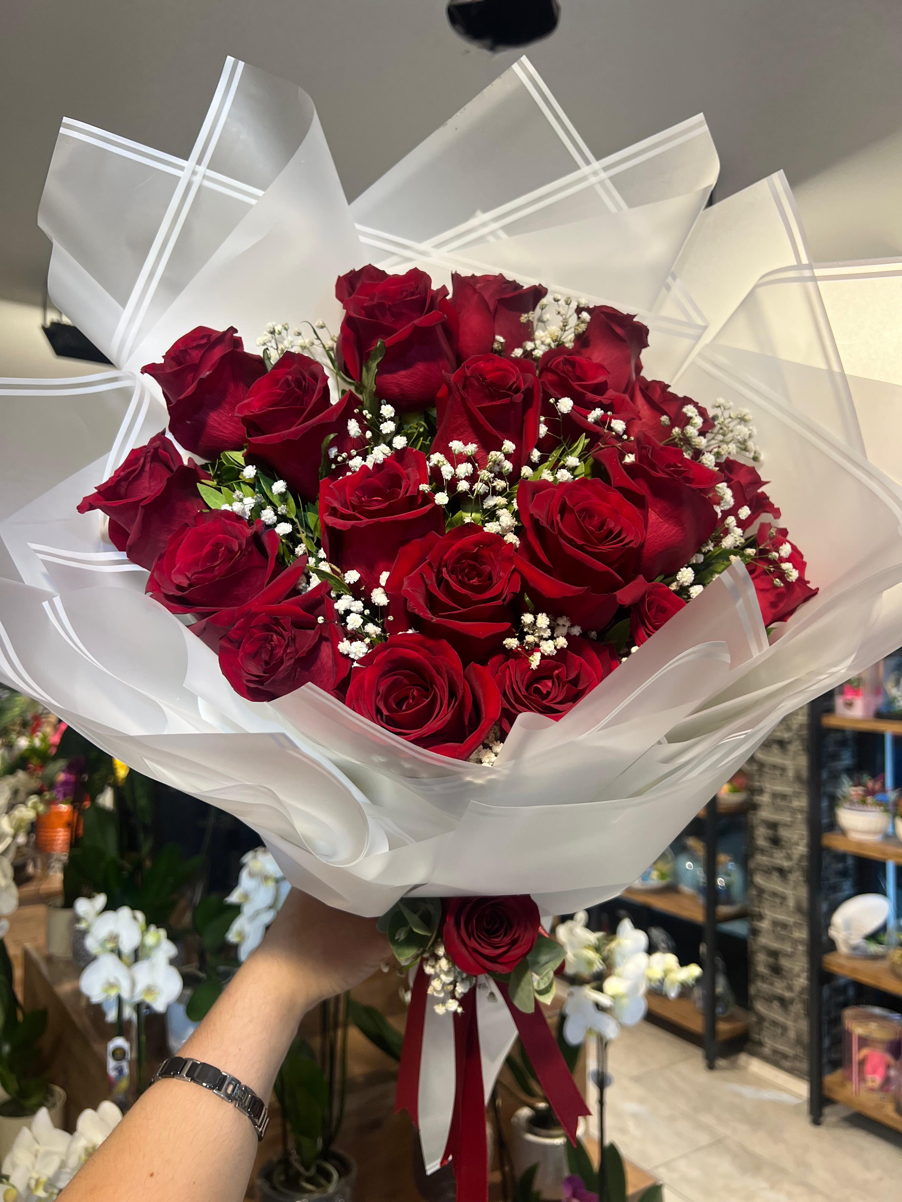 Kırmızı Gül Destansı Buket