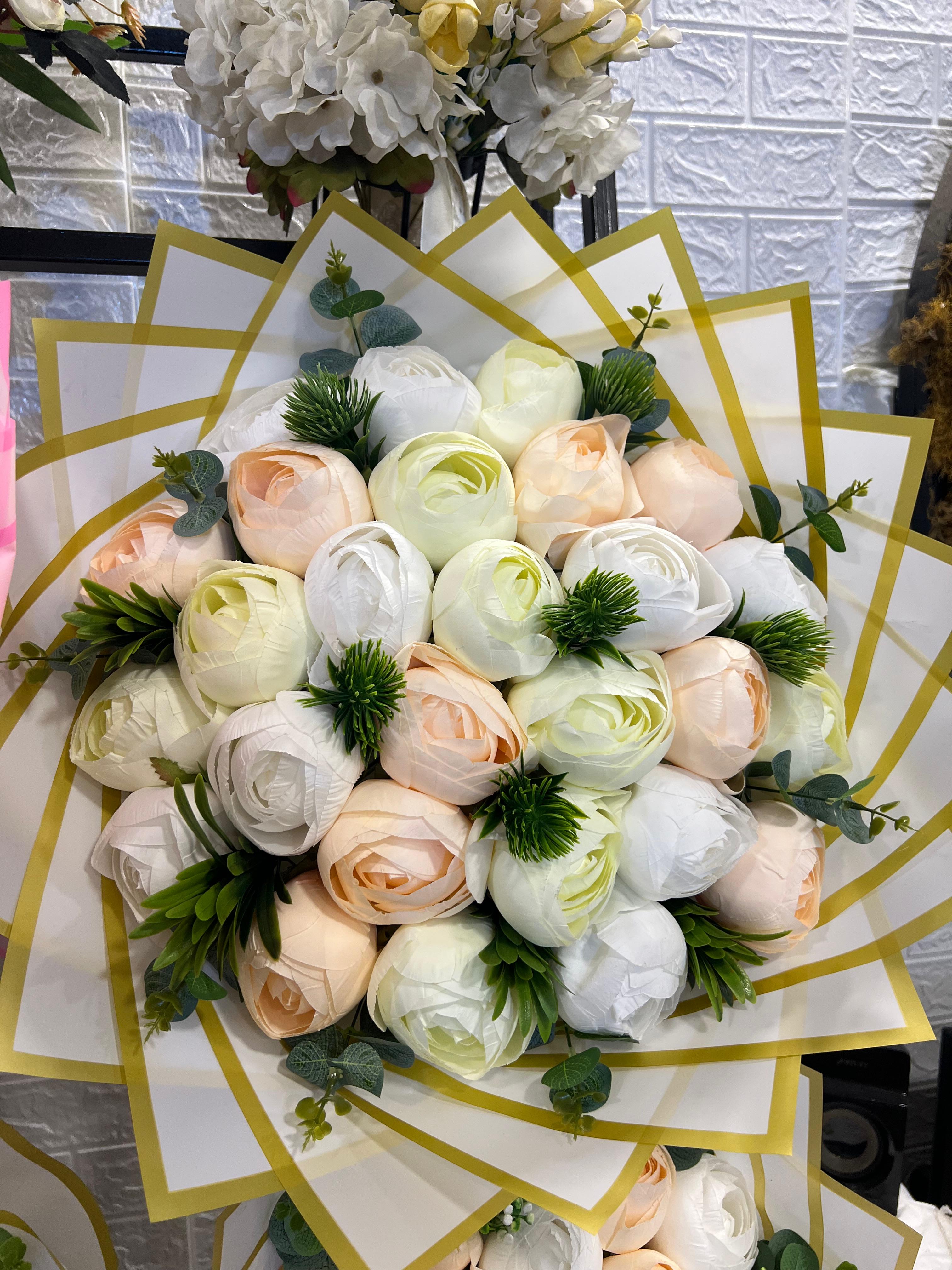 Büyük Boy yapay şakayık buketi