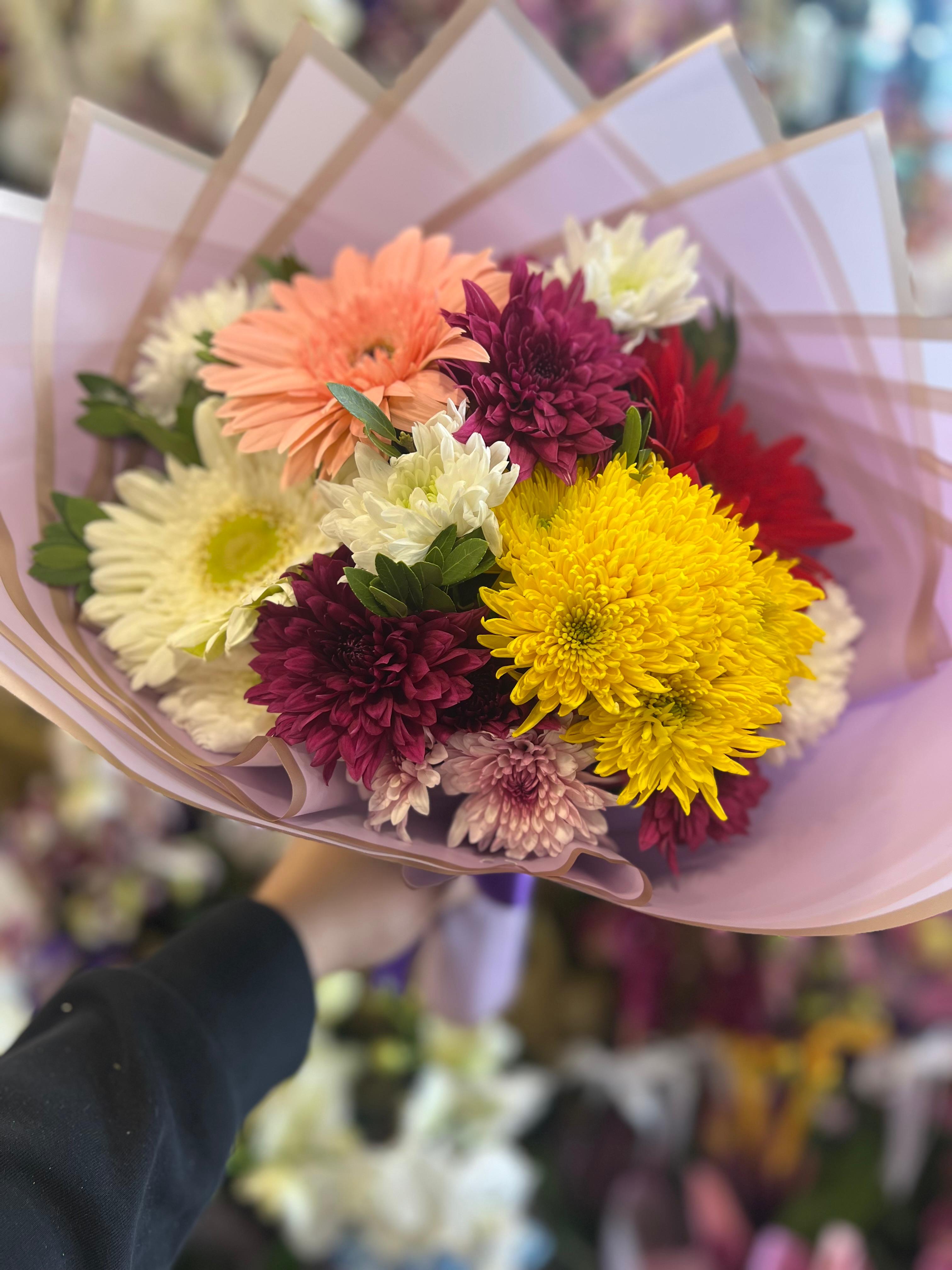 Karışık Kasımpatı Buket