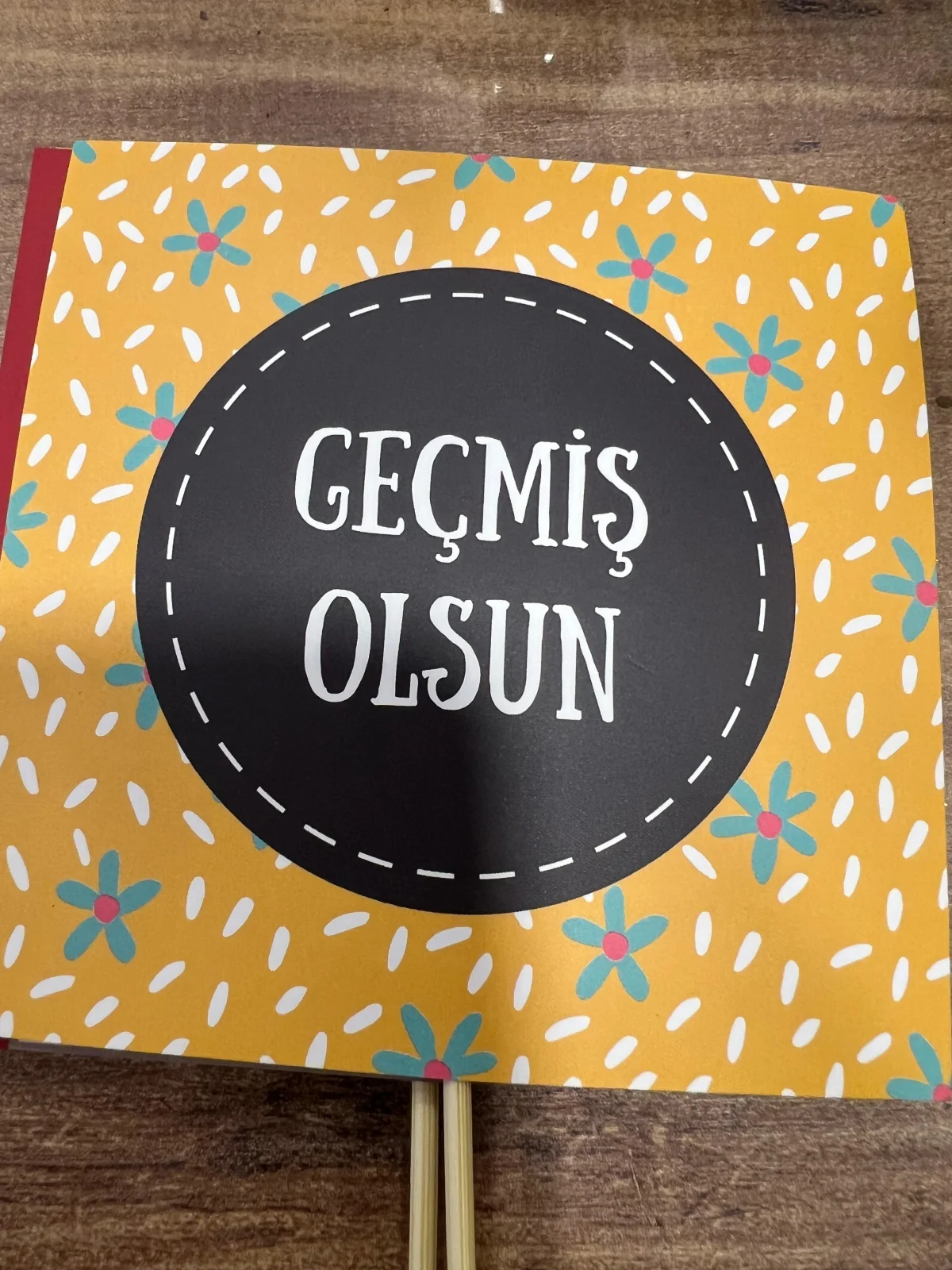 Geçmiş Olsun Pankart