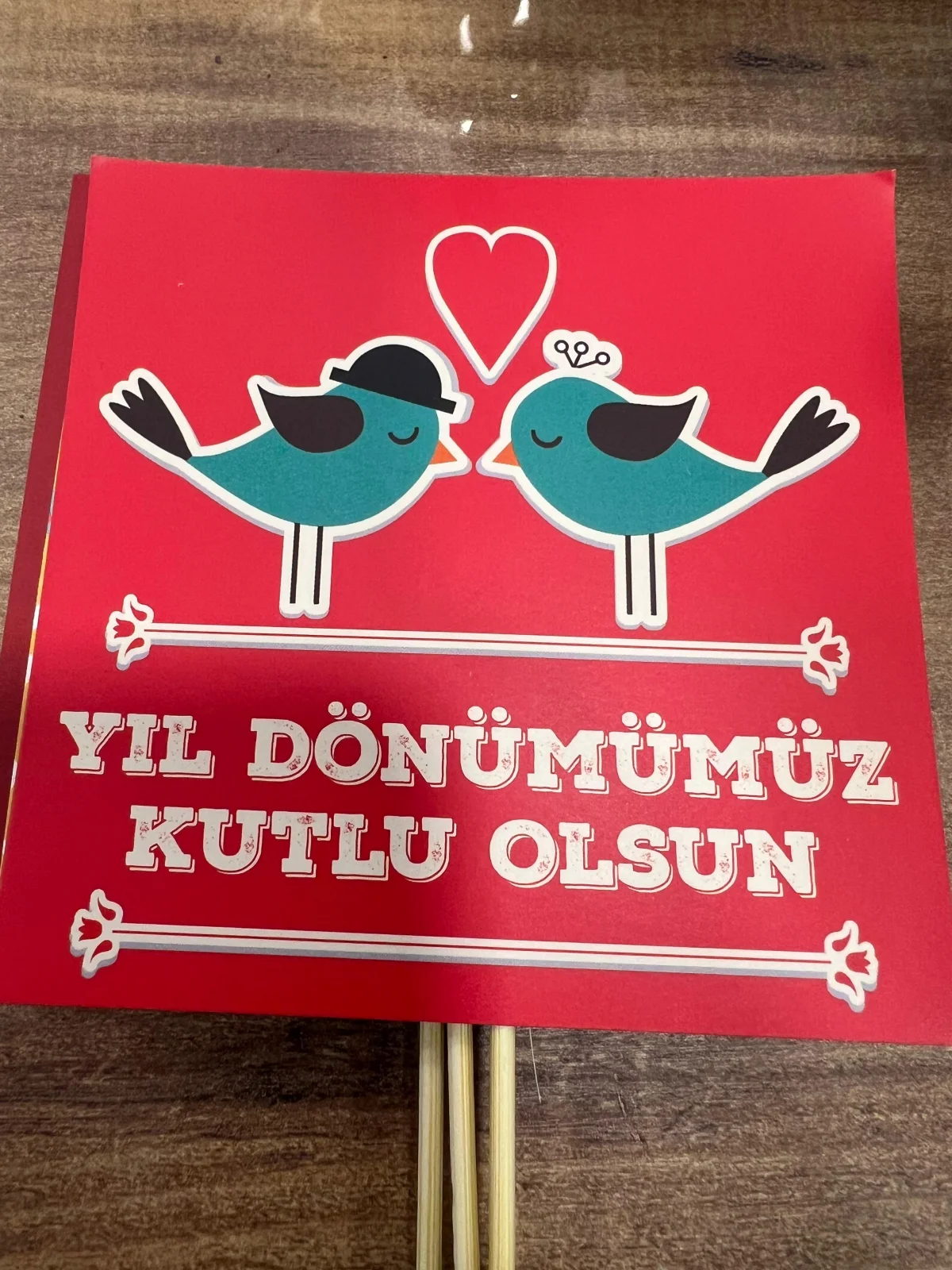 Yıl Dönümümüz Kutlu Olsun Pankart