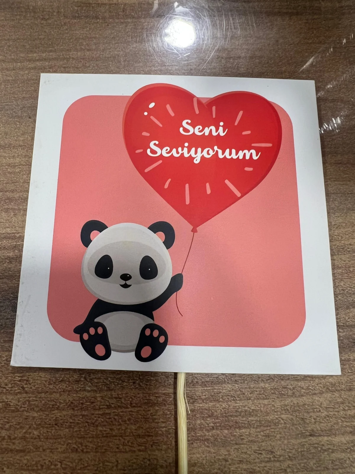Seni Seviyorum Pankart