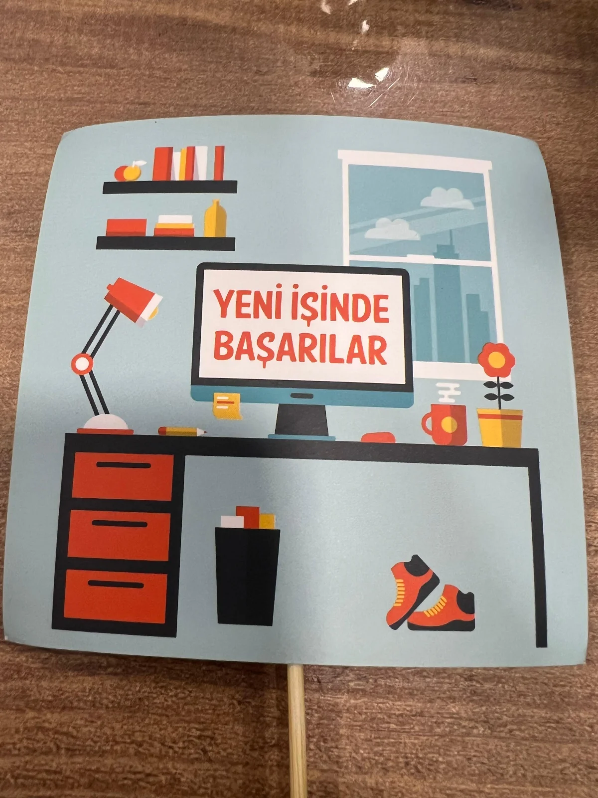 Yeni İşinde Başarılar Pankart
